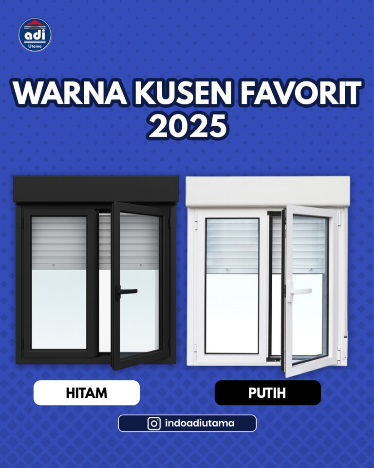 Kusen Aluminium Bandung Warna Favorite 2025