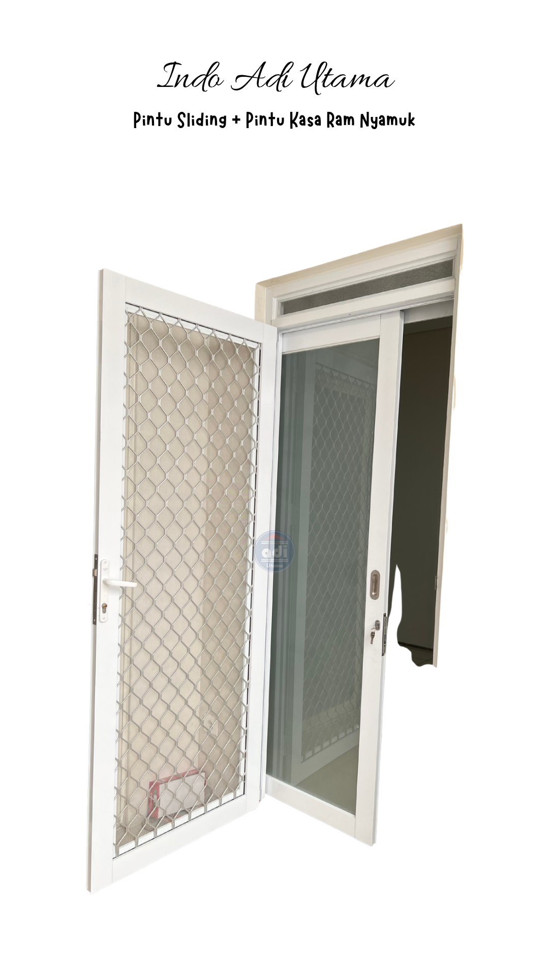 Jasa Pemasangan Kusen Aliminium Bandung, CV Indo Adi Utama, Pintu Aluminium Sliding & Pintu Kasa Ram Nyamuk